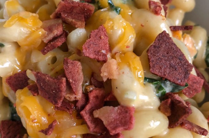 Bacon and Kale Mac