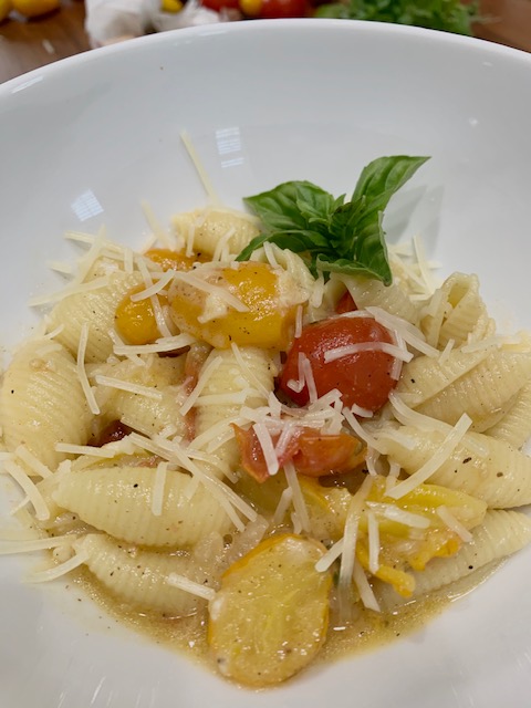 garlic tomato basil pasta